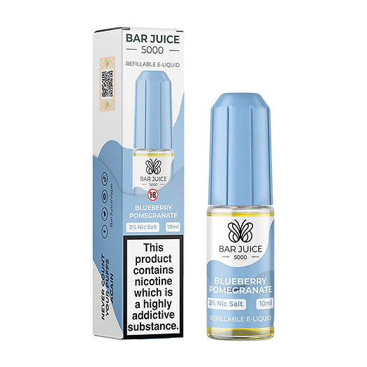 Blueberry Pomegranate 10ml Nic Salt by Bar Juice 5000