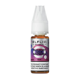 Blueberry Sour Raspberry 10ml by Elfliq Nic Salt