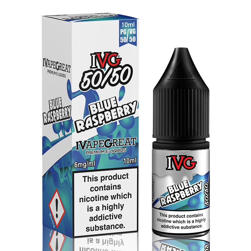 Blue Raspberry 10ml by IVG 50/50