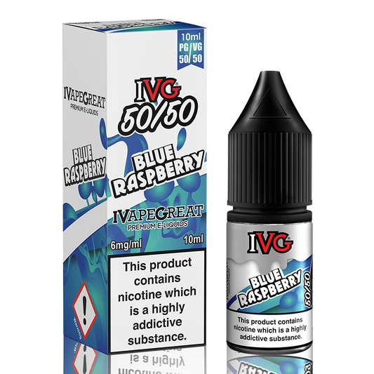 Blue Raspberry 10ml by IVG 50/50