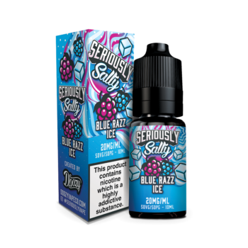 Blue Razz Ice 10ml Nic Salt by Seriously Salty