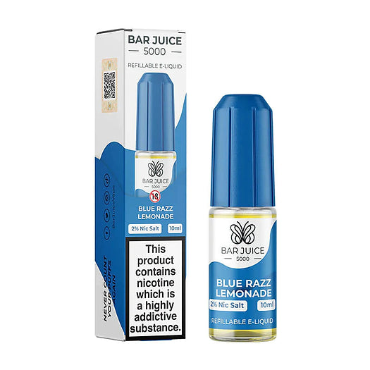 Blue Razz Lemonade 10ml Nic Salt by Bar Juice 5000