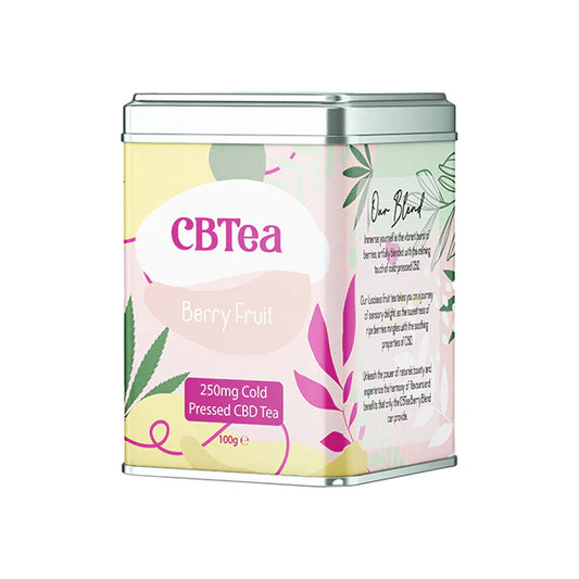 250mg Cold Pressed Full Spectrum CBD Berry Fruit - 100g by CBTea