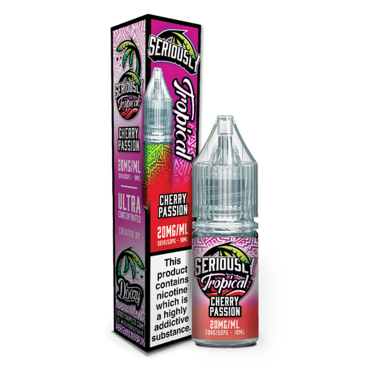 Cherry Passion 10ml Nic Salt By Seriously Tropical