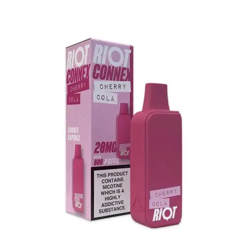 Connex 600 Prefilled Vape Pods by Riot