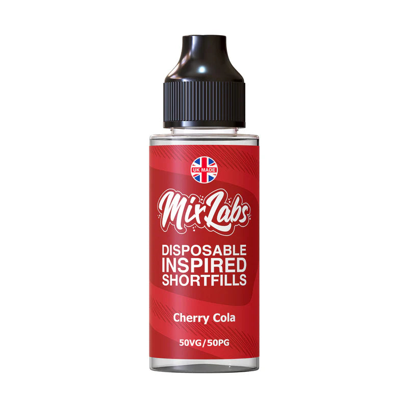 Cherry Cola 50/50 100ml by Mix Labs Disposable Inspired