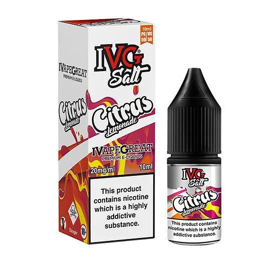 Citrus Lemonade 10ml by IVG Nic Salt