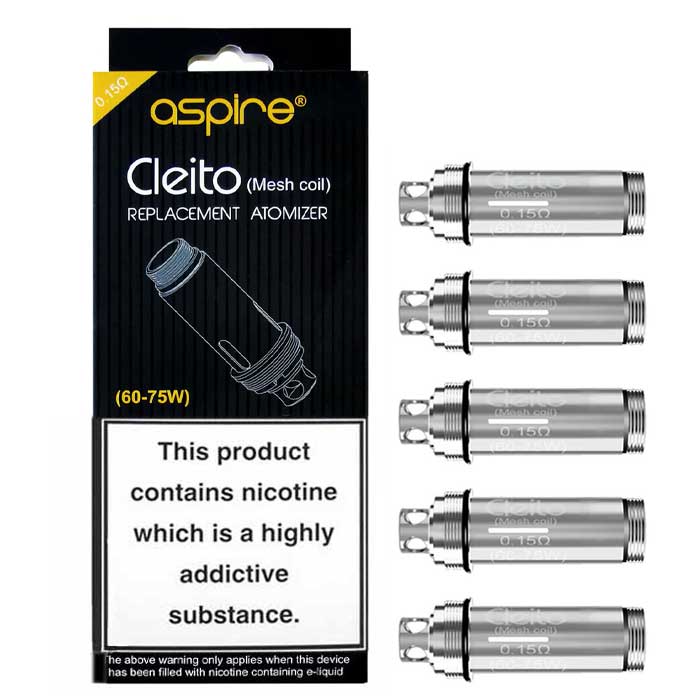 Cleito Coils 5-PK by Aspire