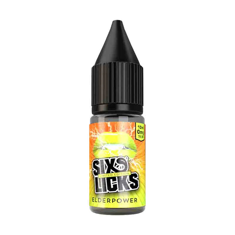 Elderpower 10ml Nic Salt by Six Licks