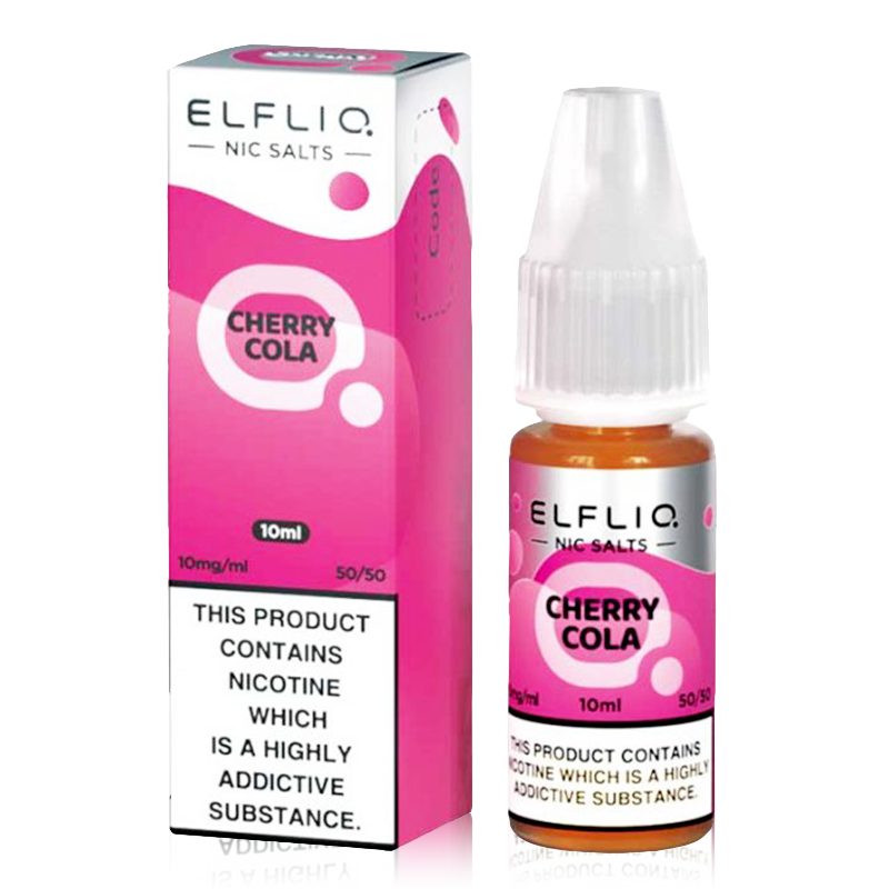 Cherry Cola 10ml by Elfliq Nic Salt