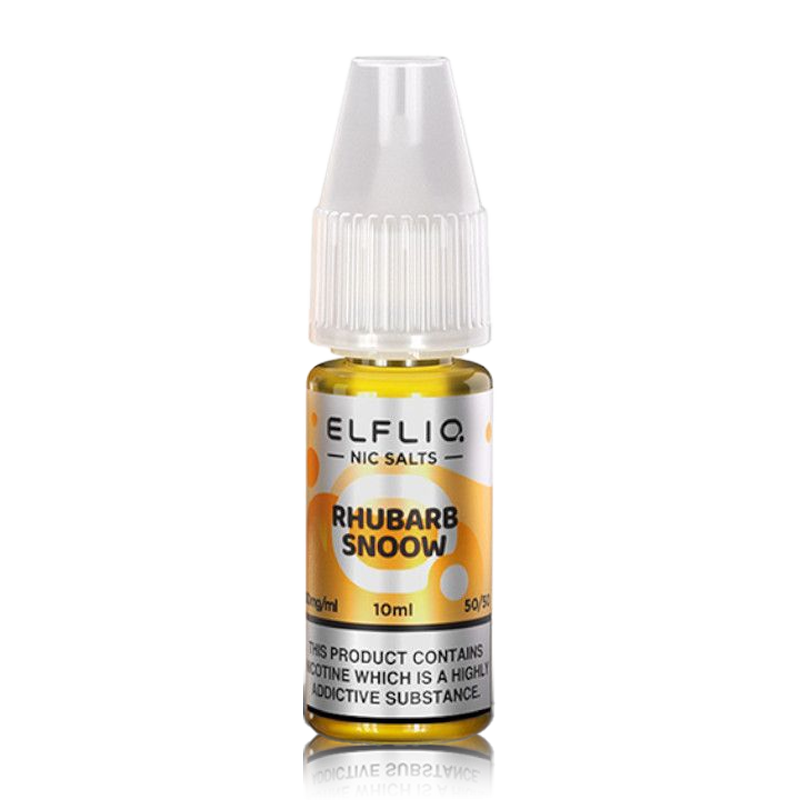 Rhubarb Snoow 10ml by Elfliq Nic Salt