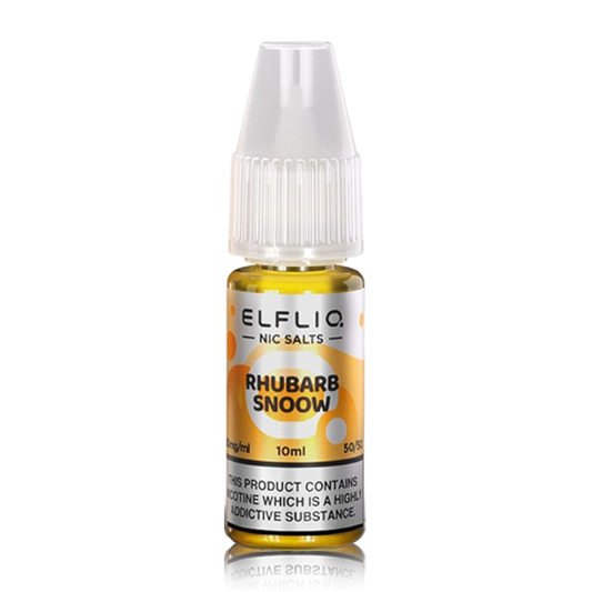 Rhubarb Snoow 10ml by Elfliq Nic Salt