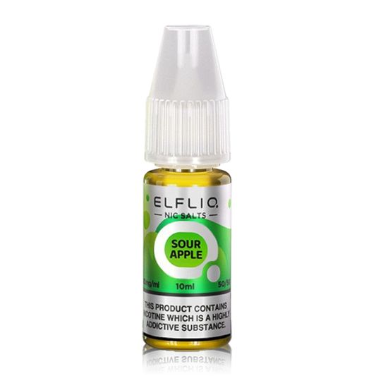 Sour Apple 10ml by Elfliq Nic Salt