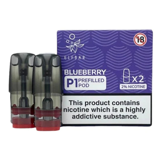 P1 Prefilled Pods 2-PK for Elf Bar Mate 500