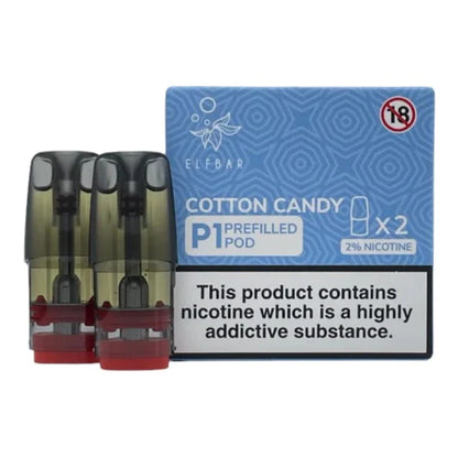 P1 Prefilled Pods 2-PK for Elf Bar Mate 500