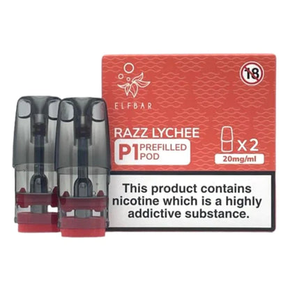 P1 Prefilled Pods 2-PK for Elf Bar Mate 500