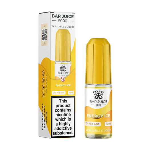 Energy Ice 10ml Nic Salt by Bar Juice 5000