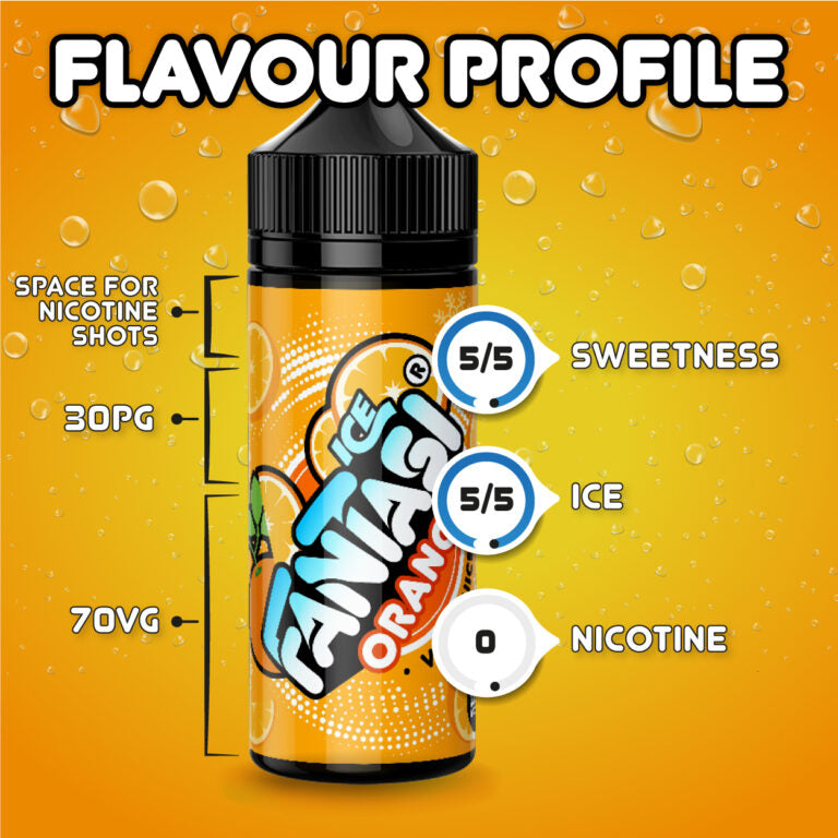 Orange 100ml by Fantasi Ice