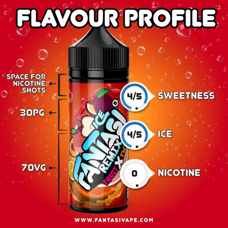 Fruit X Twist 100ml by Fantasi Ice Remix