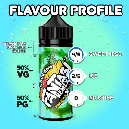 Pineapple X Grapefruit 100ml by Fantasi Remix 50/50