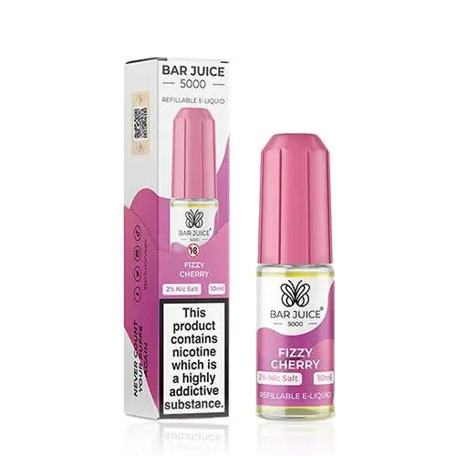 Fizzy Cherry 10ml Nic Salt by Bar Juice 5000