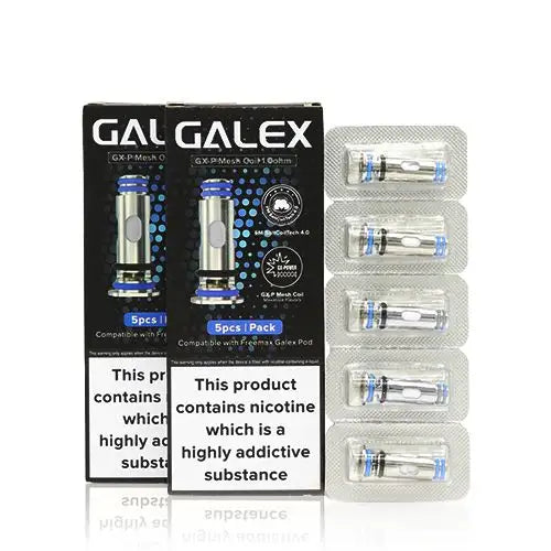 Galex GX-P Mesh Replacement Coils 5-PK by Freemax