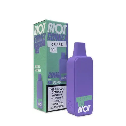 Connex 600 Prefilled Vape Pods by Riot