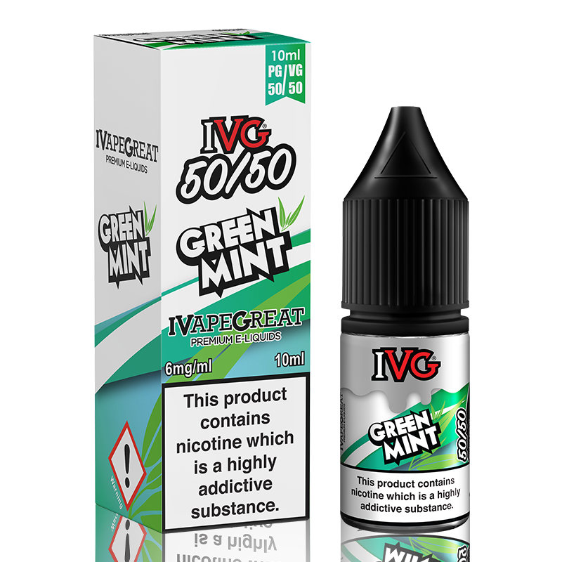 Green Mint 10ml by IVG 50/50