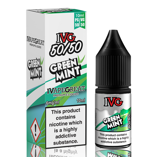 Green Mint 10ml by IVG 50/50