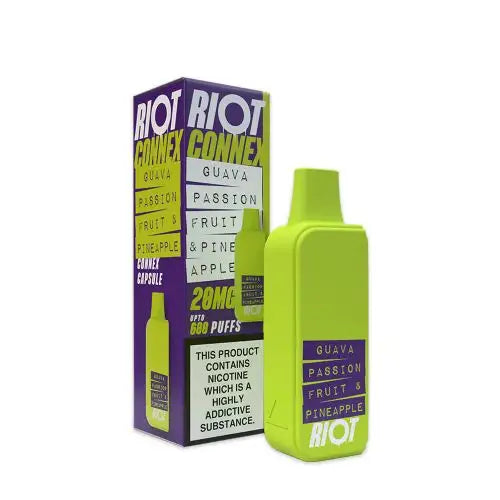 Connex 600 Prefilled Vape Pods by Riot