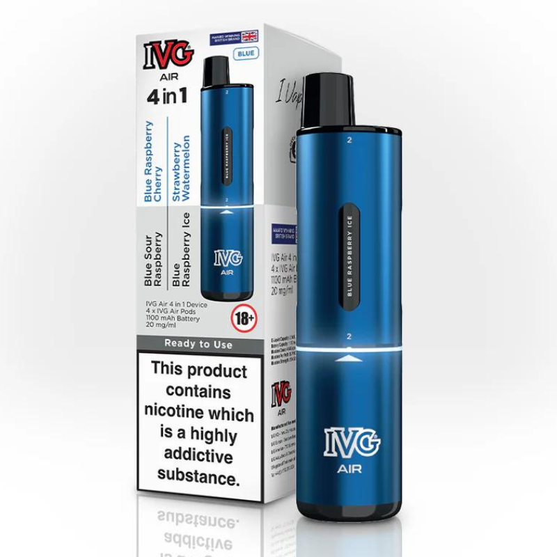 Air 4 in 1 Rechargeable Pod Kit By IVG