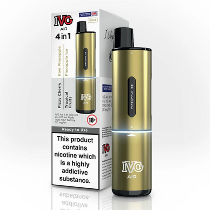 Air 4 in 1 Rechargeable Pod Kit By IVG