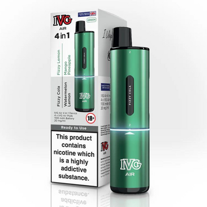 Air 4 in 1 Rechargeable Pod Kit By IVG