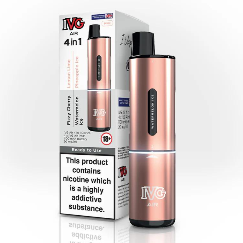 Air 4 in 1 Rechargeable Pod Kit By IVG