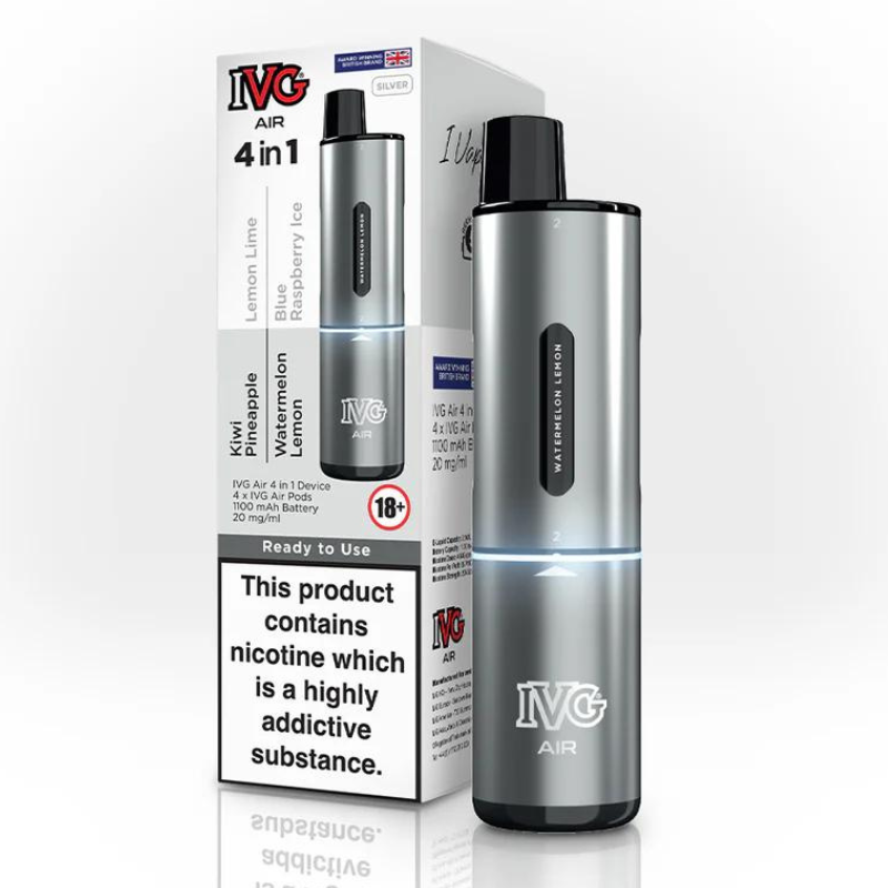 Air 4 in 1 Rechargeable Pod Kit By IVG