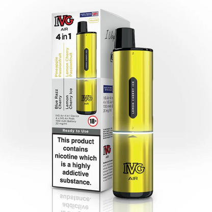 Air 4 in 1 Rechargeable Pod Kit By IVG