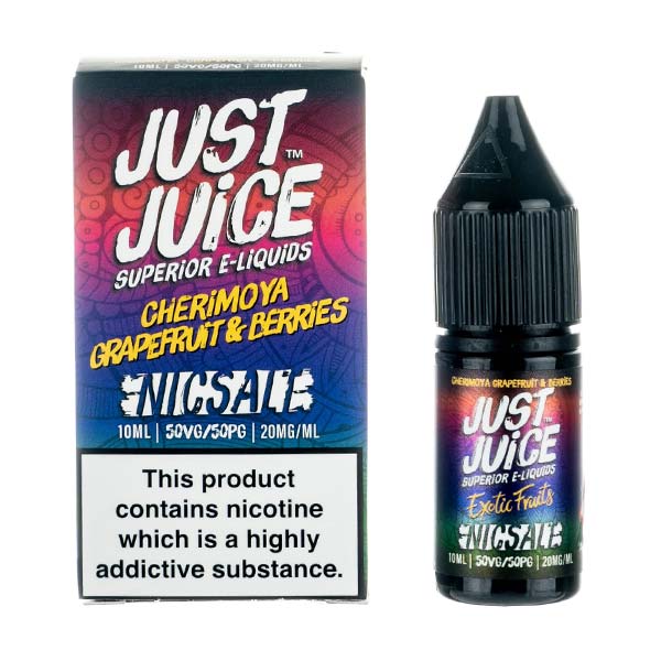 Cherimoya Grapefruit & Berries 10ml Nic Salt by Just Juice