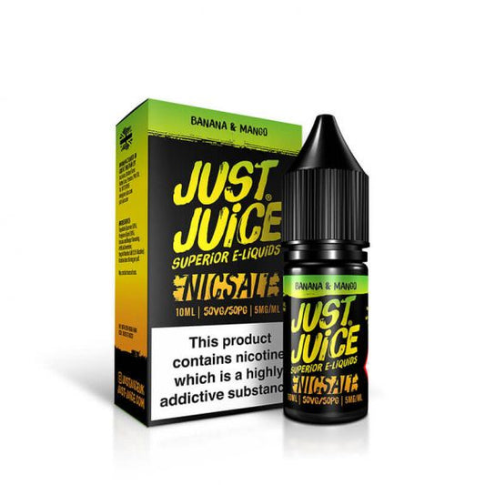 Banana & Mango 10ml Nic Salt by Just Juice