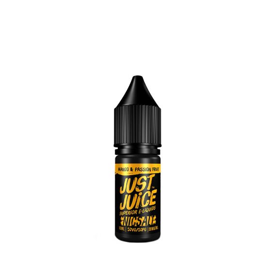 Mango & Passion Fruit 10ml Nic Salt by Just Juice