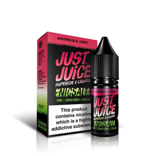 Watermelon & Chery 10ml Nic Salt by Just Juice