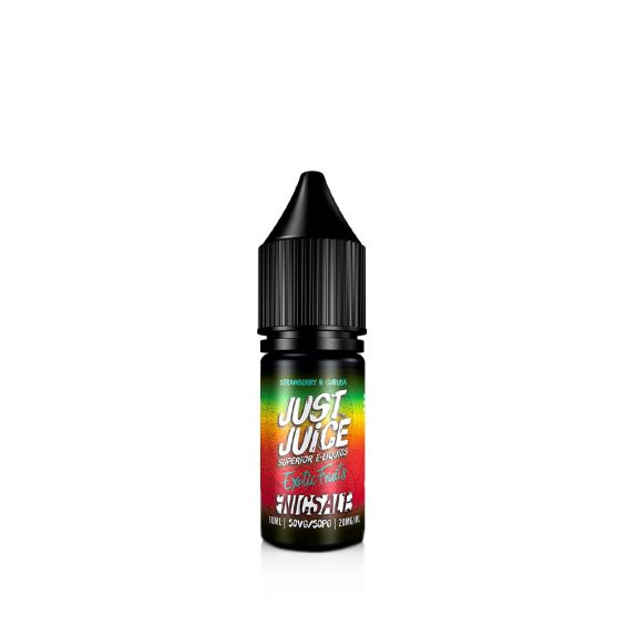 Strawberry & Caruba 10ml Nic Salt by Just Juice Exotic