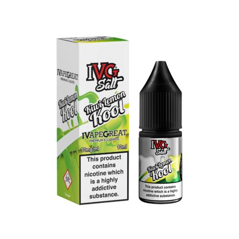 Kiwi Lemon Kool 10ml by IVG Nic Salt