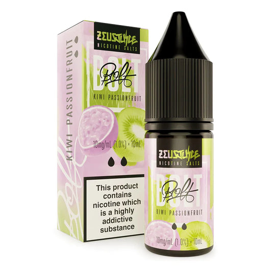 Kiwi Passionfruit 10ml by Bolt Nic Salt