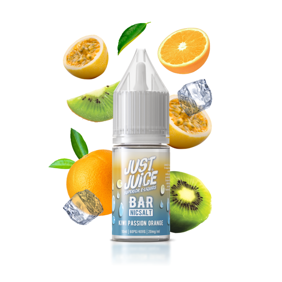 Kiwi Passion Orange By Just Juice Bar Nic Salt 10ml