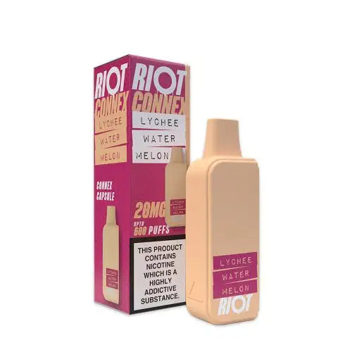 Connex 600 Prefilled Vape Pods by Riot