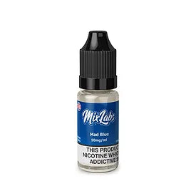 Mad Blue 10ml by Mix Labs Nic Salt