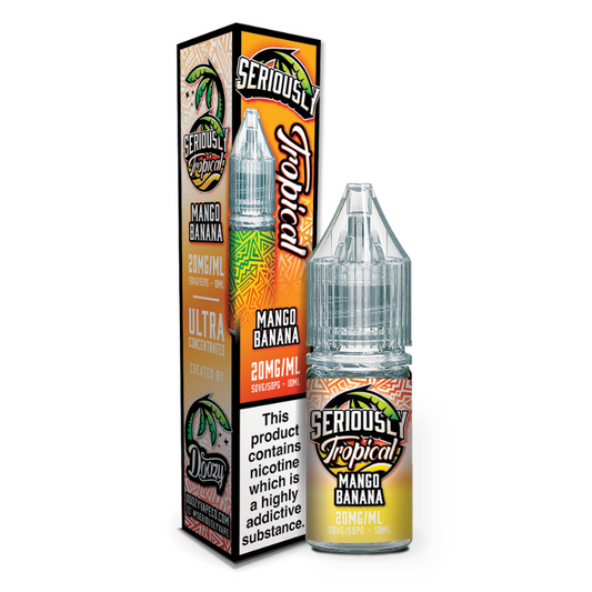 Mango Banana 10ml Nic Salt By Seriously Tropical