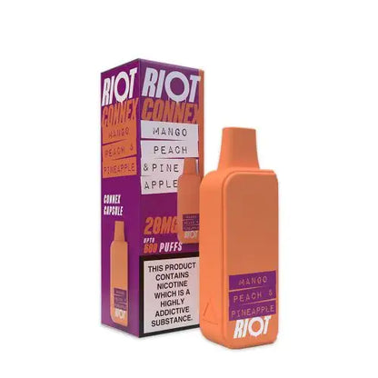 Connex 600 Prefilled Vape Pods by Riot