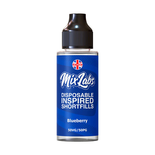 Blueberry 50/50 100ml by Mix Labs Disposable Inspired