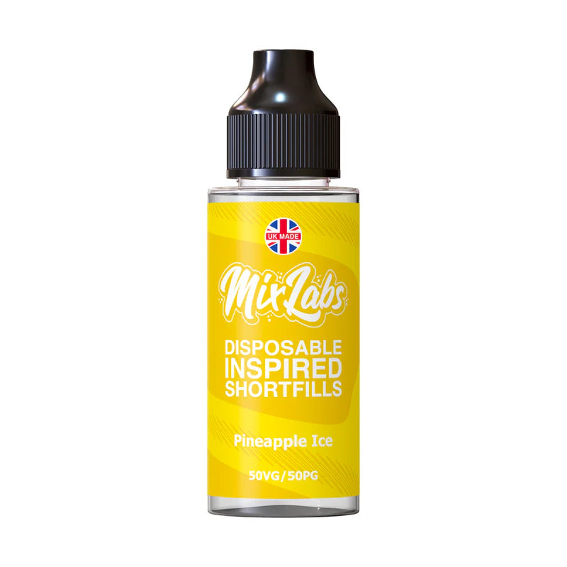 Pineapple Ice 50/50 100ml by Mix Labs Disposable Inspired